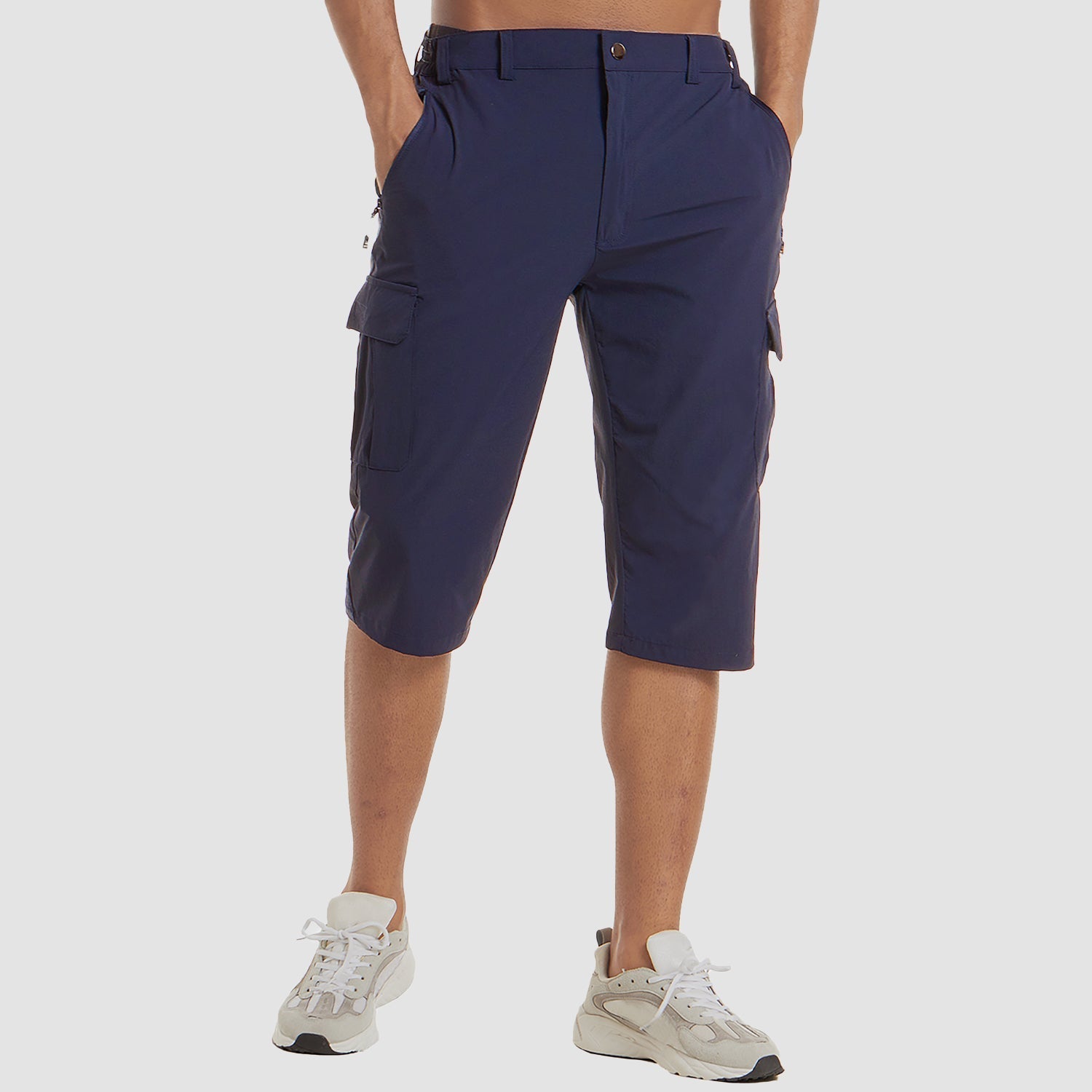 Lennard | Schnelltrocknende kurze Cargohose für Männer-Becker Boutique