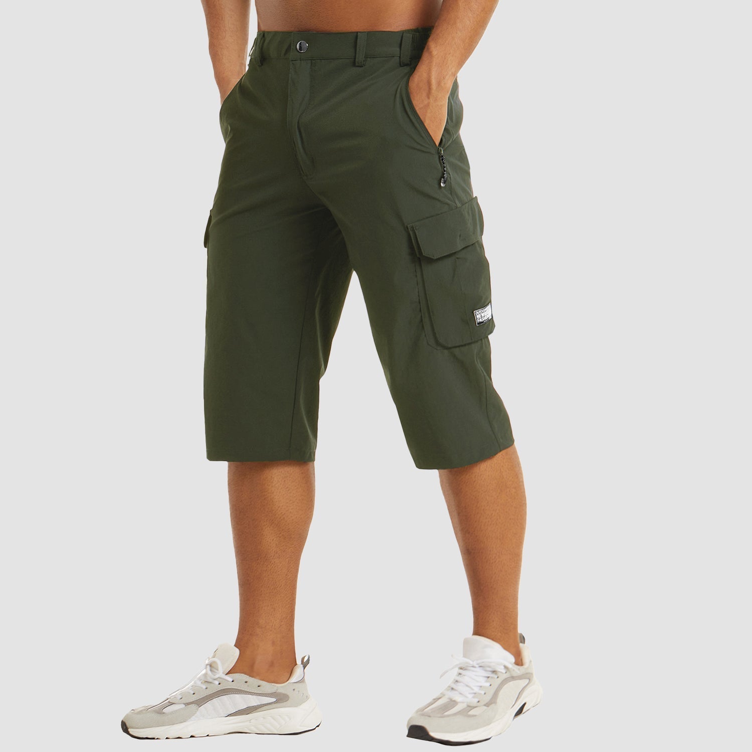Lennard | Schnelltrocknende kurze Cargohose für Männer-Becker Boutique