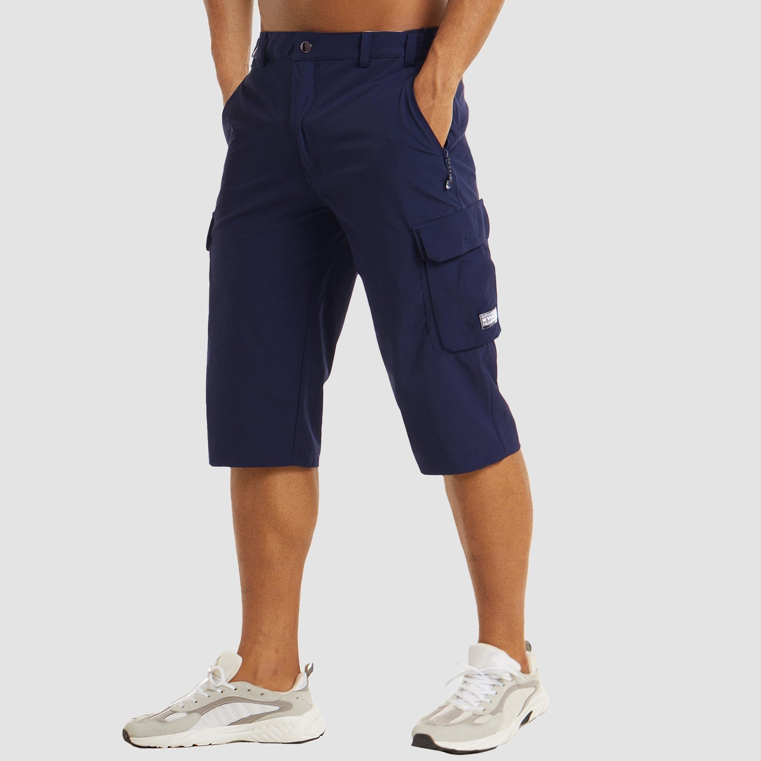 Lennard | Schnelltrocknende kurze Cargohose für Männer-Becker Boutique