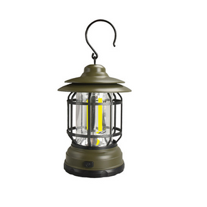 Leuchtturm | Wiederaufladbare LED-Lampe-Grün-17.8 x 9.8 x 6.5 cm-Becker Boutique