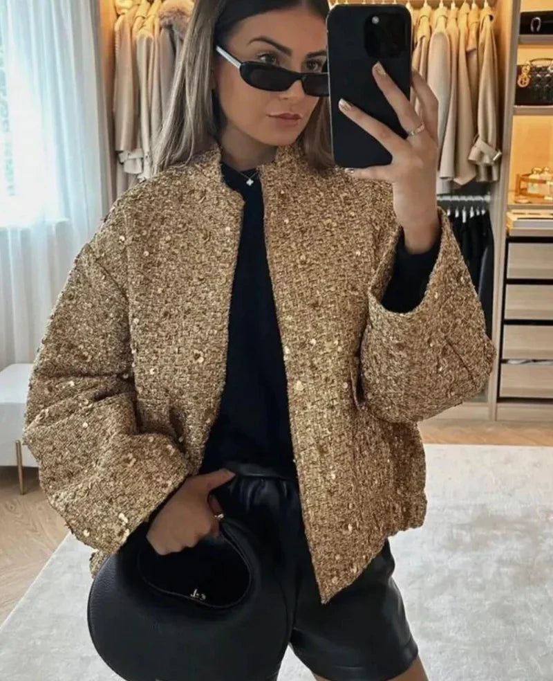 Linn | Glitzer-Pailletten-Blazer-Becker Boutique