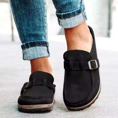Luiz | Vintage Vegan Leder Kork Sandalen-Becker Boutique