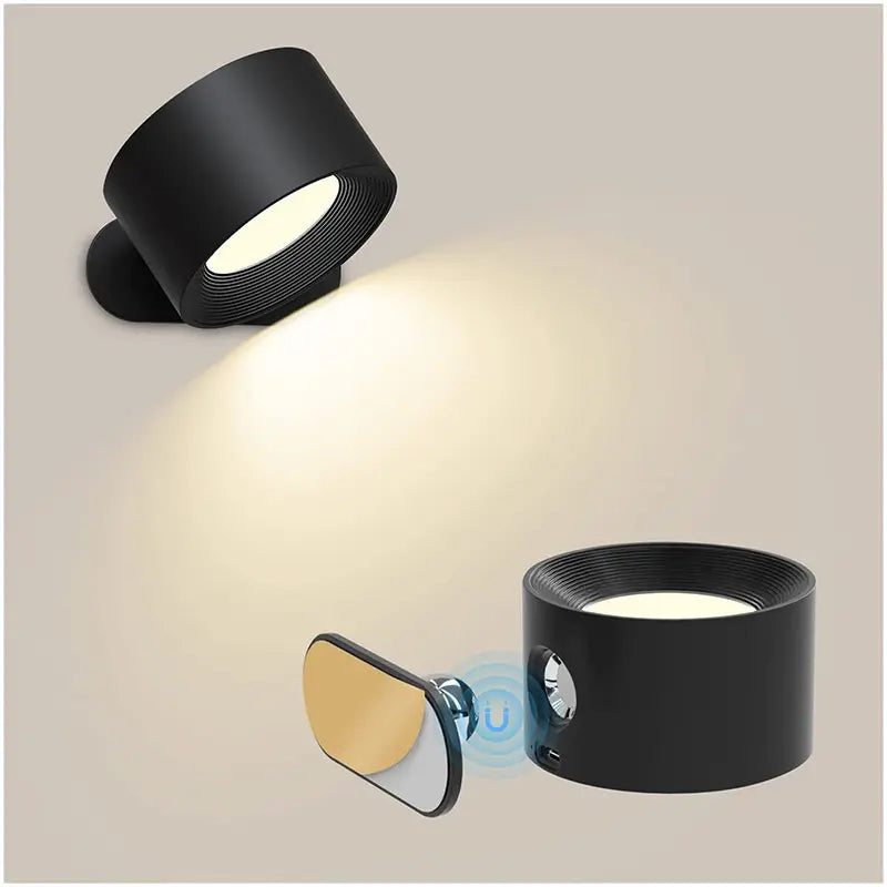 LumiLight | Kabellose, wiederaufladbare 360°-Wandleuchte-Becker Boutique