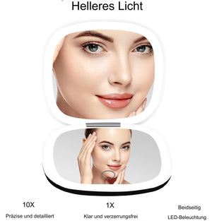 MagicMirror | Tragbarer LED-Schminkspiegel-Becker Boutique