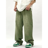 Baggy Jeans Men | Green oversized