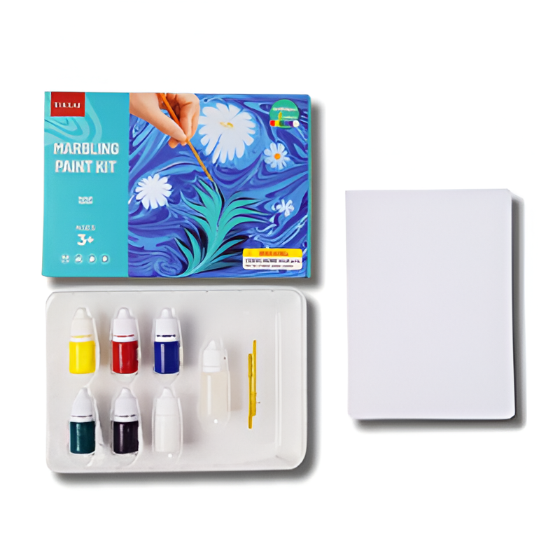 Marble Paint Set | Farbige Kinderkunstwerke auf Wasserbasis-Becker Boutique