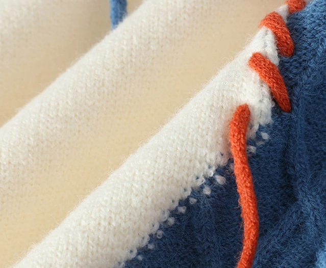 Marcos | Rollkragenpullover im Patchwork-Design-Becker Boutique