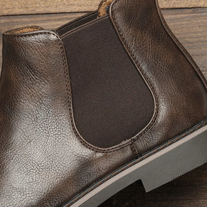 Martin | Chelsea-Stiefel aus Leder-Becker Boutique