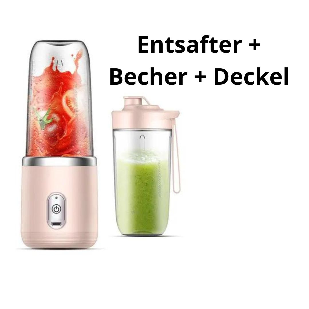 MixMobil | Tragbarer elektrischer Saft- und Smoothie-Mixer-Rosa-Becker Boutique