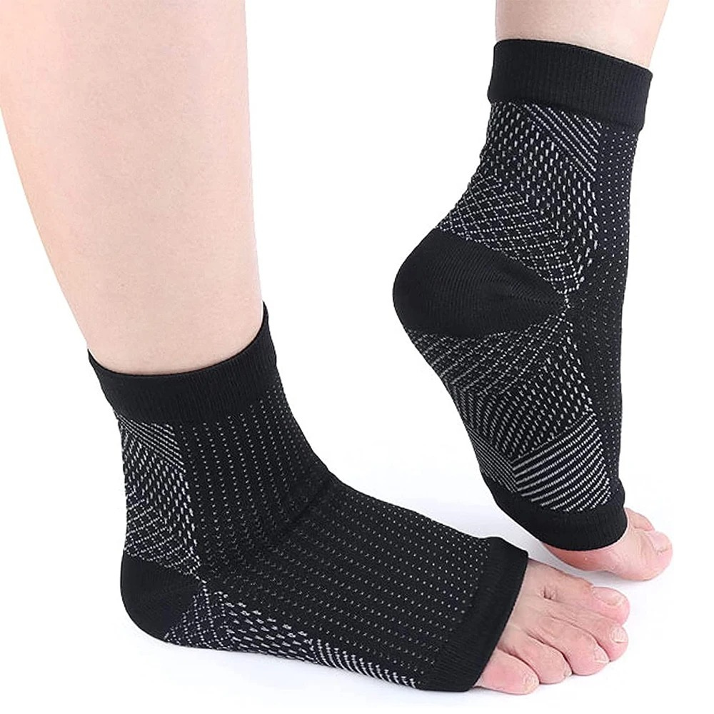 Neuro-Sock | Neuropathie Kompressionssocken-Schwarz-S/M (36-41)-Becker Boutique