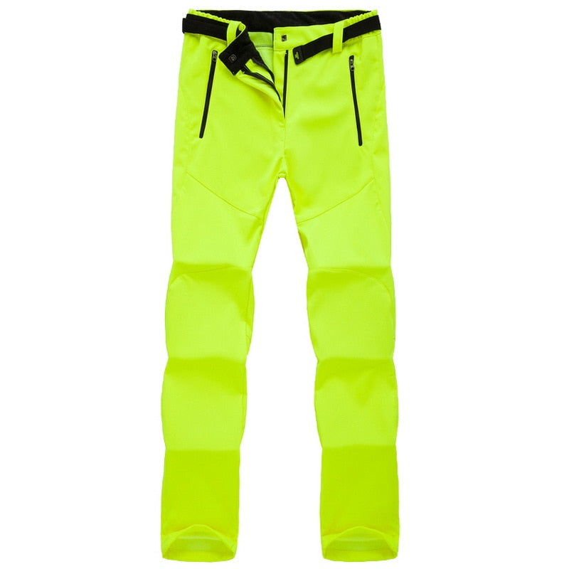 Nika | Wasserdichte Outdoor-Wanderhose für Frauen-Neongelb-S-Becker Boutique