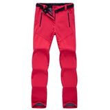 Nika | Wasserdichte Outdoor-Wanderhose für Frauen-Rot-S-Becker Boutique