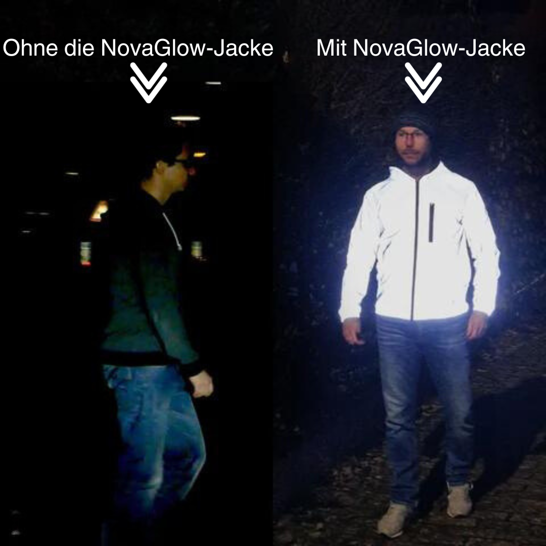 NovaGlow | Reflektierende Jacke-Becker Boutique