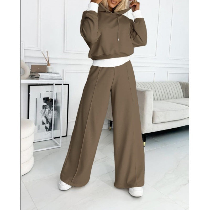 Damen Jogginganzug | Lounge-Set Baggy Mit Kapuze