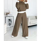 Damen Jogginganzug | Lounge-Set Baggy Mit Kapuze