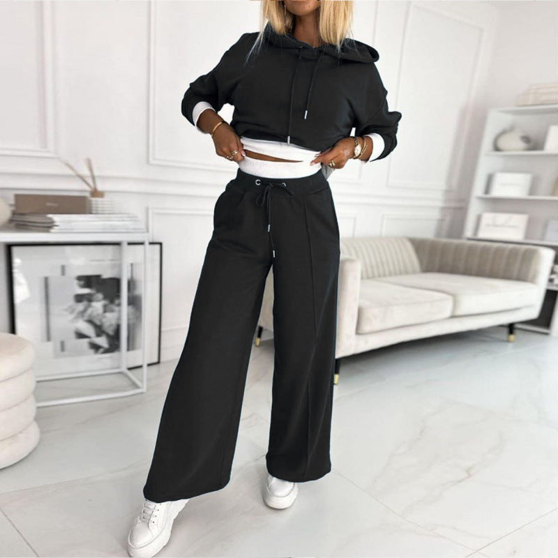 Damen Jogginganzug | Lounge-Set Baggy Mit Kapuze