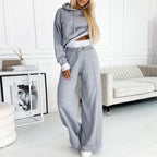 Damen Jogginganzug | Lounge-Set Baggy Mit Kapuze