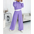 Damen Jogginganzug | Lounge-Set Baggy Mit Kapuze