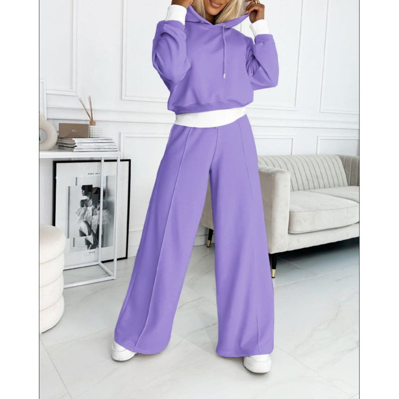Damen Jogginganzug | Lounge-Set Baggy Mit Kapuze
