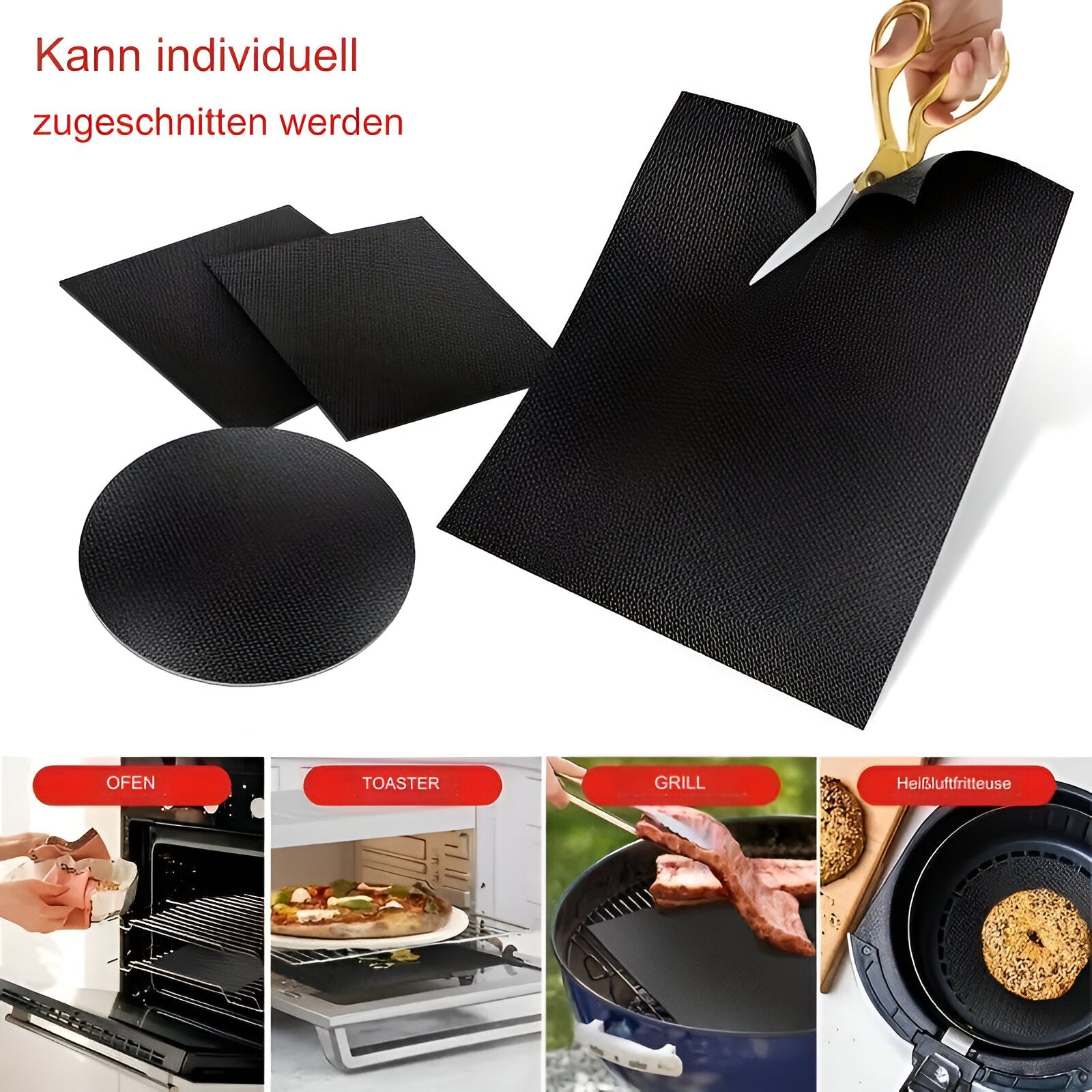 Ofenschutz | Antihaft, Wiederverwendbare Backofen-Einlagen-Becker Boutique