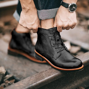 Olly | Langlebige braune Lederschuhe zum Schnüren-Becker Boutique