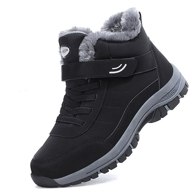 Winterstiefel Heren | mit Rutschfester Sohle | Gefüttert mit Kunstpelz