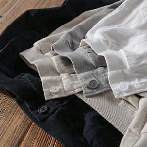 Orlo | Jacke aus italienischem Leinen mit Kapuze für den Herbst-Becker Boutique