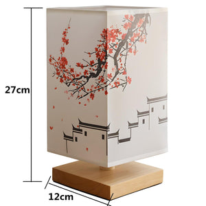 Osaka Lamp | Dimmbare Square Tischlampe Japanischer Stil-Becker Boutique