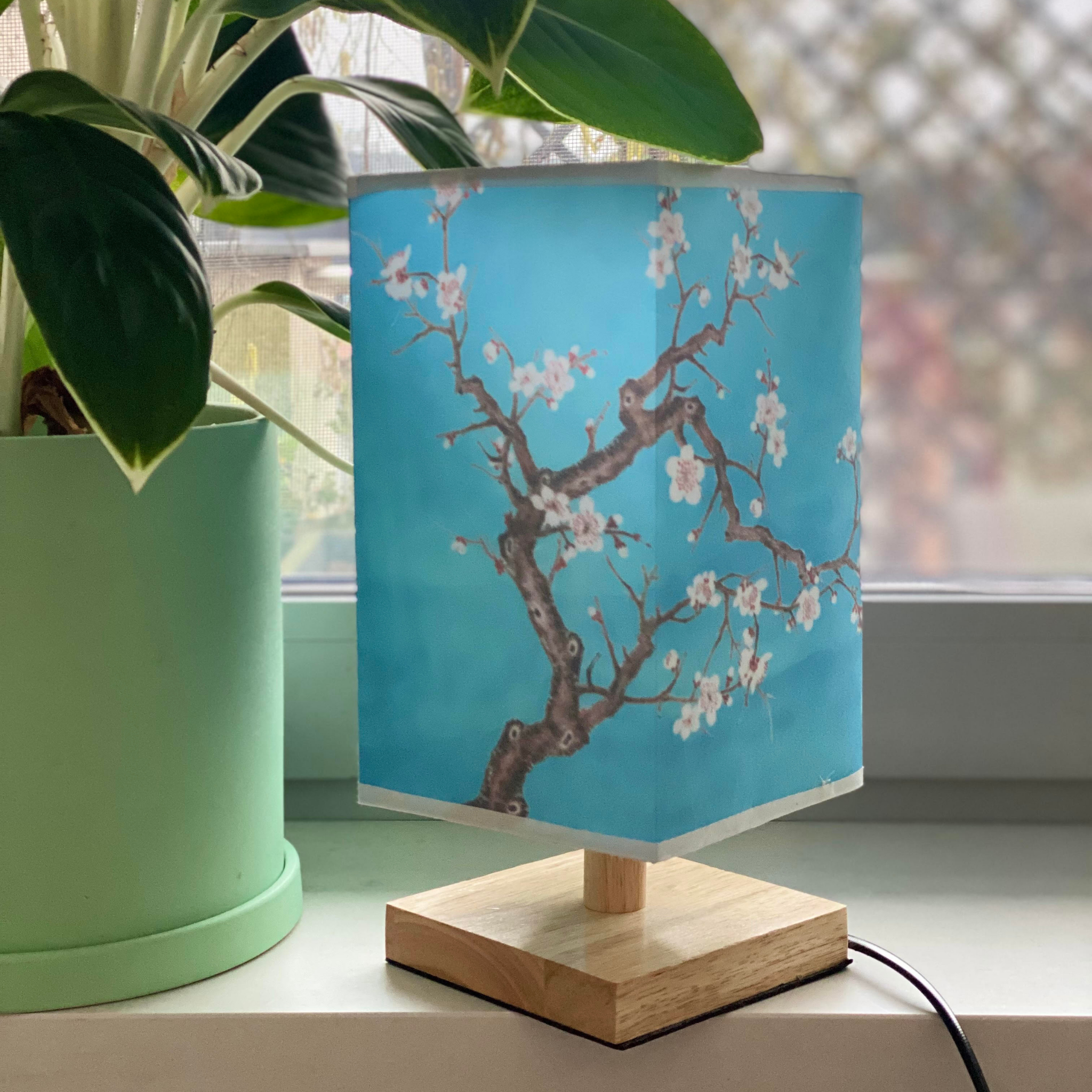Osaka Lamp | Dimmbare Square Tischlampe Japanischer Stil-Becker Boutique