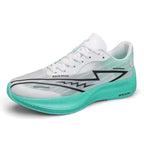 Pace Carbon | Laufschuhe - Hochleistung bei Marathon und Training-Weiß / Blau-36-Becker Boutique