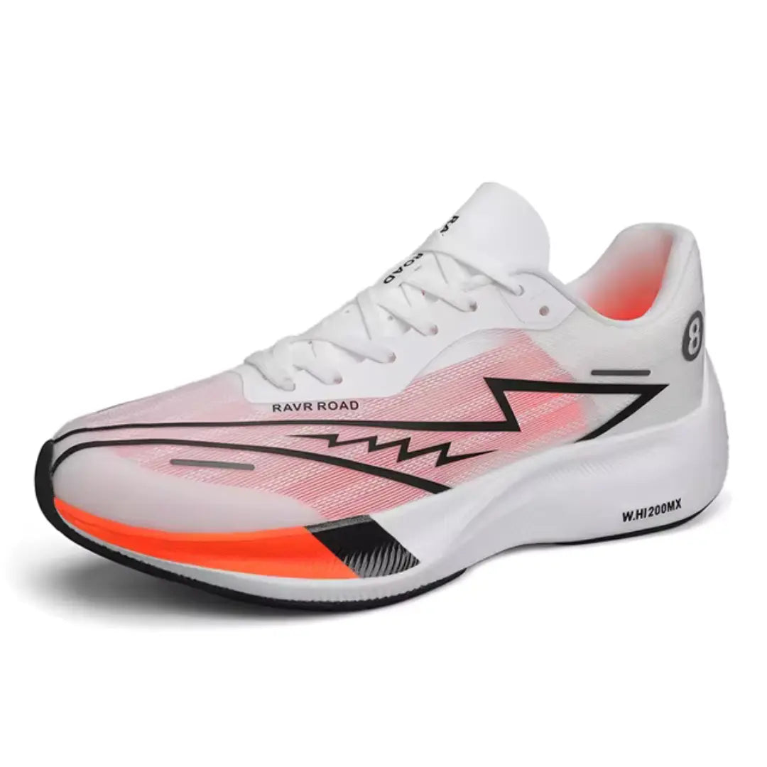 Pace Carbon | Laufschuhe - Hochleistung bei Marathon und Training-Weiß / Schwarz-36-Becker Boutique