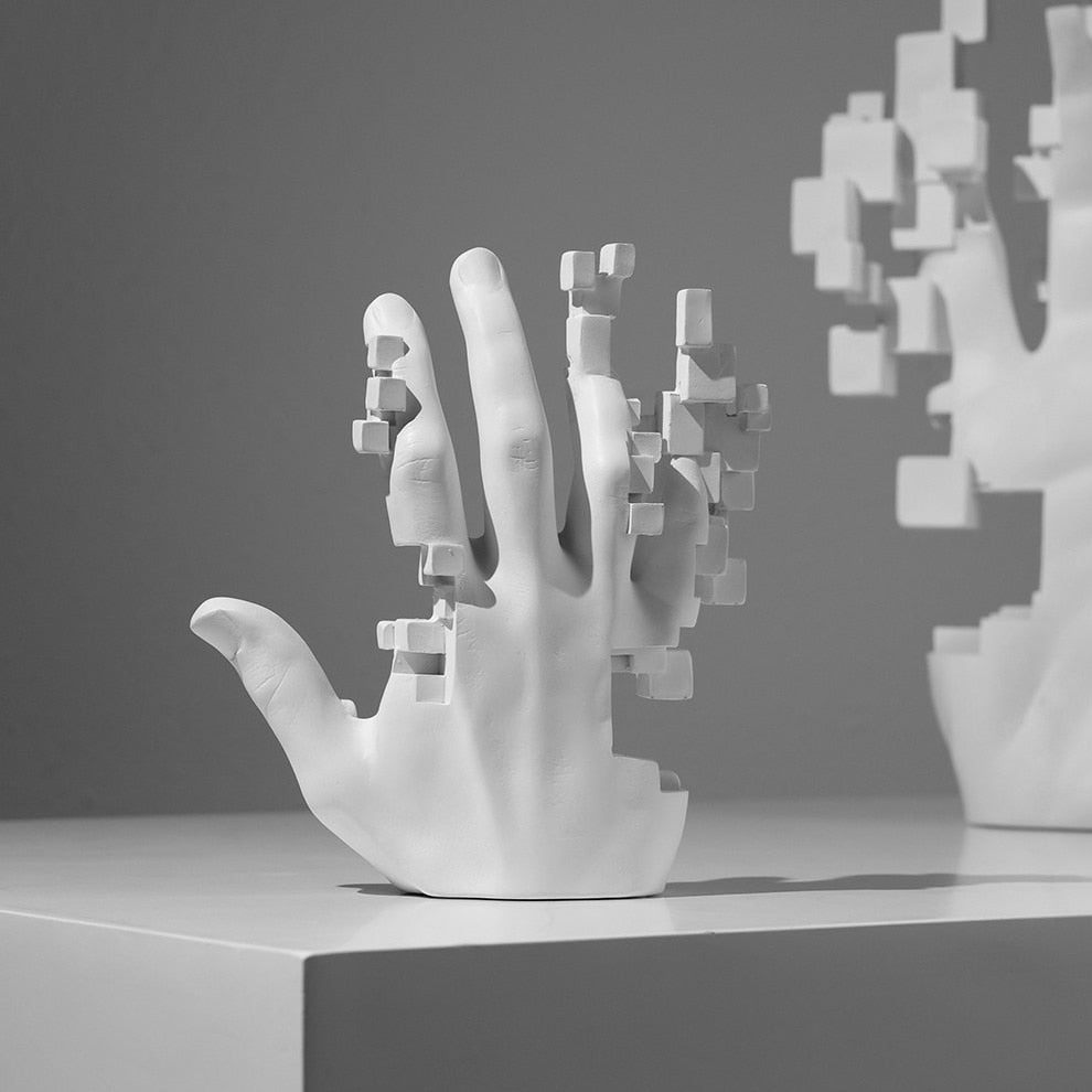 PixelHand | 3d haus kunst skulptur-Becker Boutique