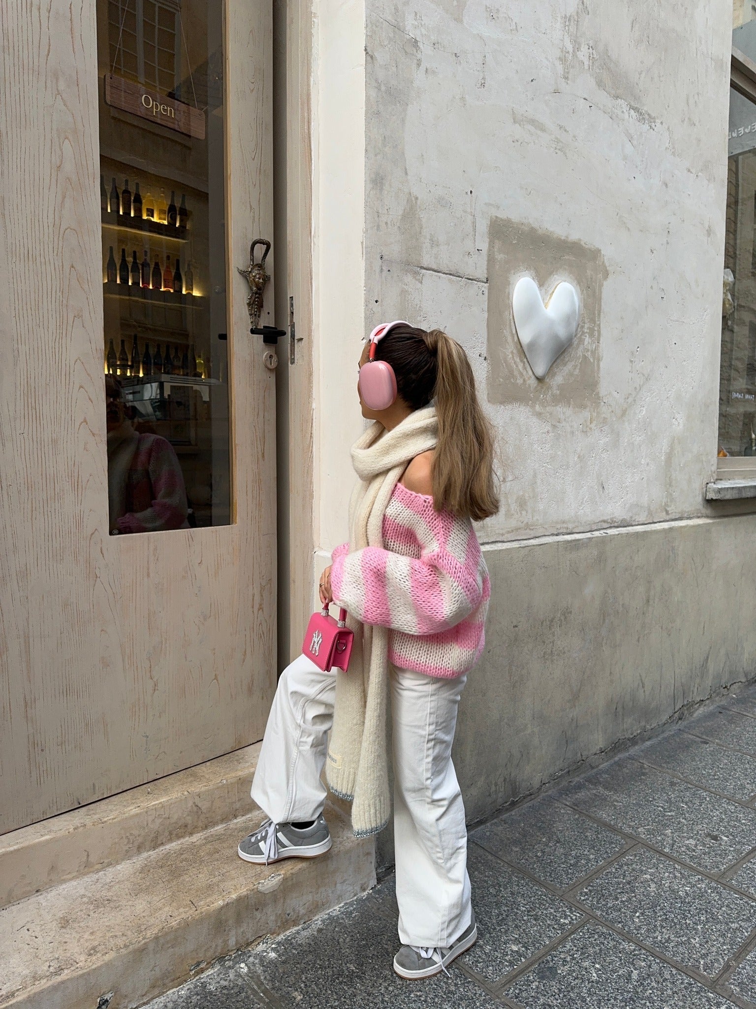 Pluun | Gemütlicher gestreifter Pullover-Becker Boutique