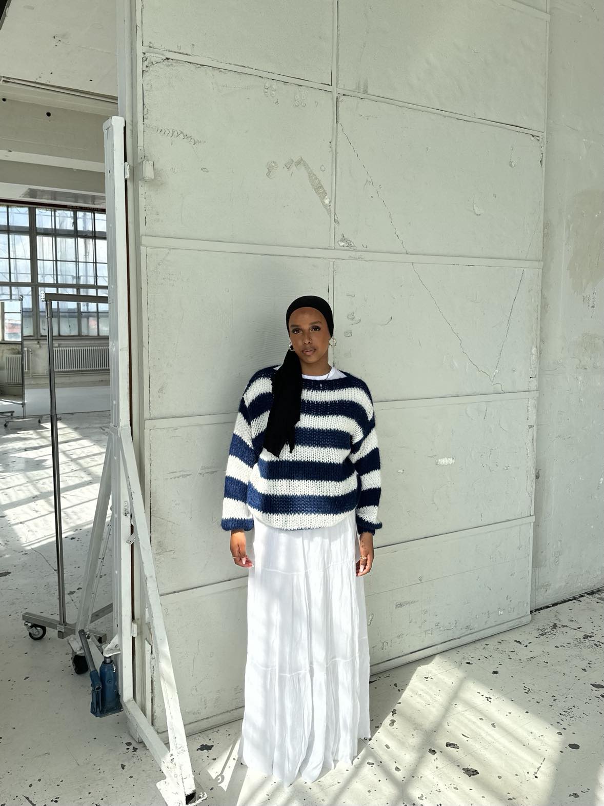 Pluun | Gemütlicher gestreifter Pullover-Becker Boutique