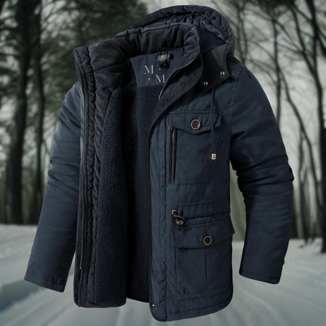 Herren Winterjacke | Lässig & Gefüttert Mit Kapuze