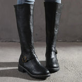 Women's Knee-High Boots | Non-Slip with Buckle