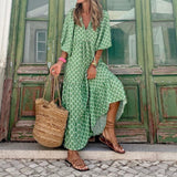 Rana | Das perfekte grüne Sommerkleid für heiße Tage-Grünes Original-S-Becker Boutique