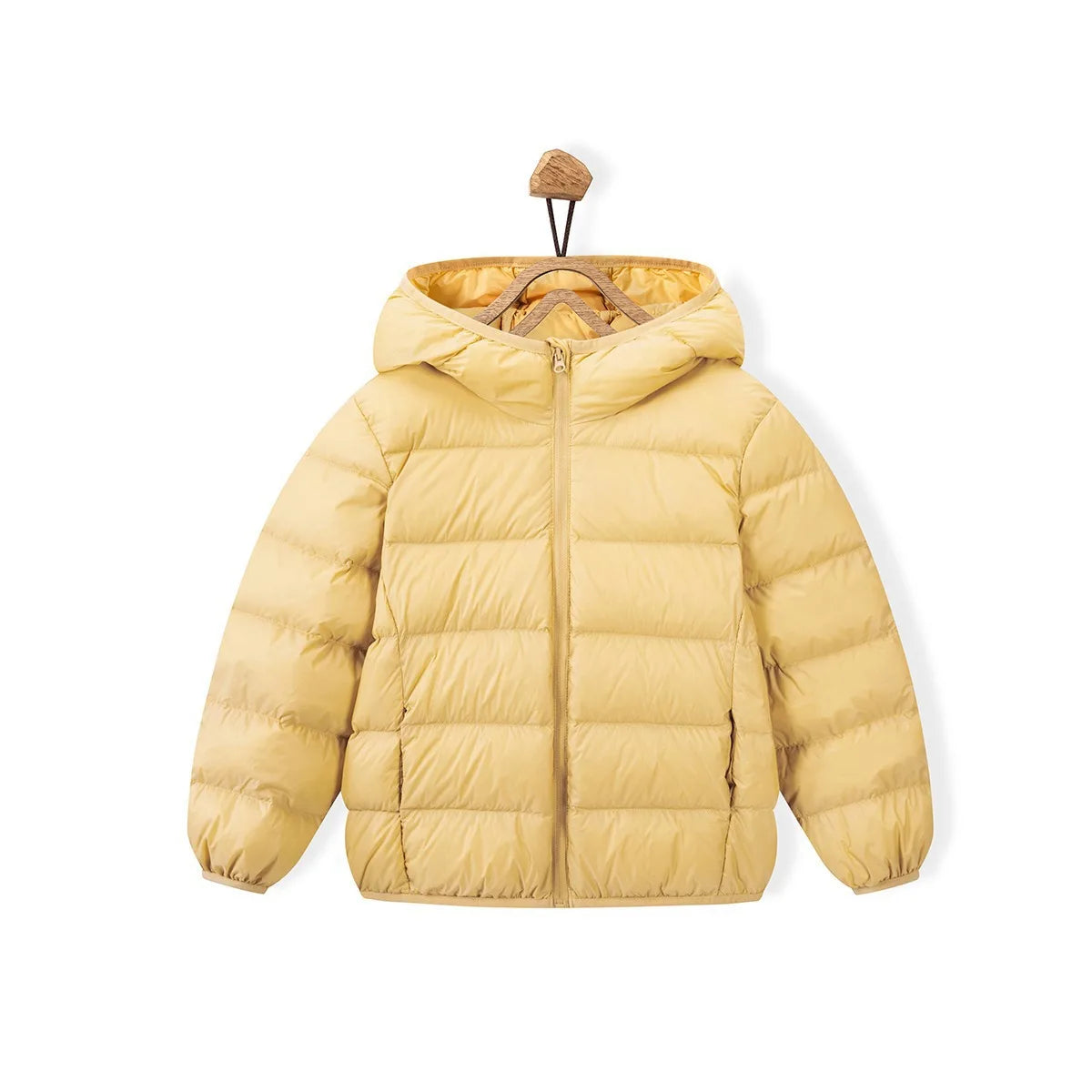 Kids Quilted Jacket with Hood | Lightweight
