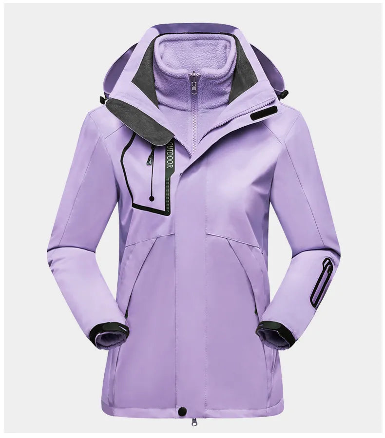 Nala | Outdoor-3-in-1-Wetterschutzjacke für Frauen