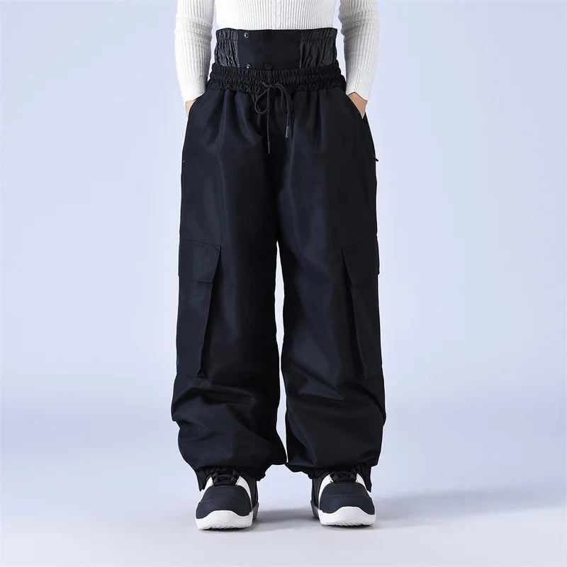 Unisex Ski Pants | Loose Fit Snowboard Pants for Winter Sports