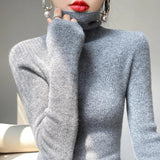 Women's turtleneck sweater | Slim fit
