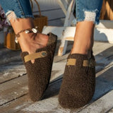 Women's Slippers | Slip-on Style with Buckle & Soft