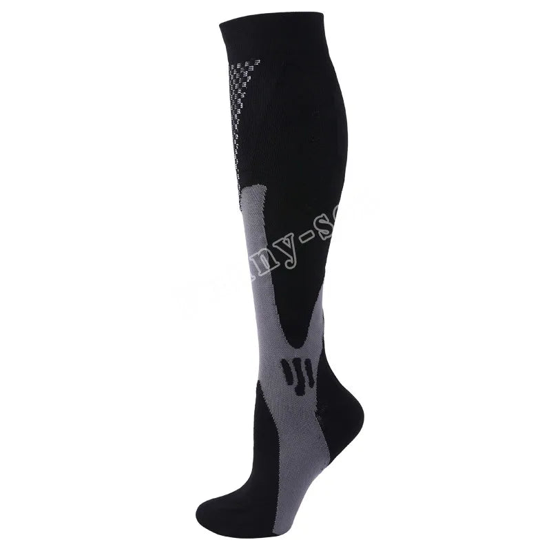 Kompression Laufsocken | Knielang für Sport & Outdoor