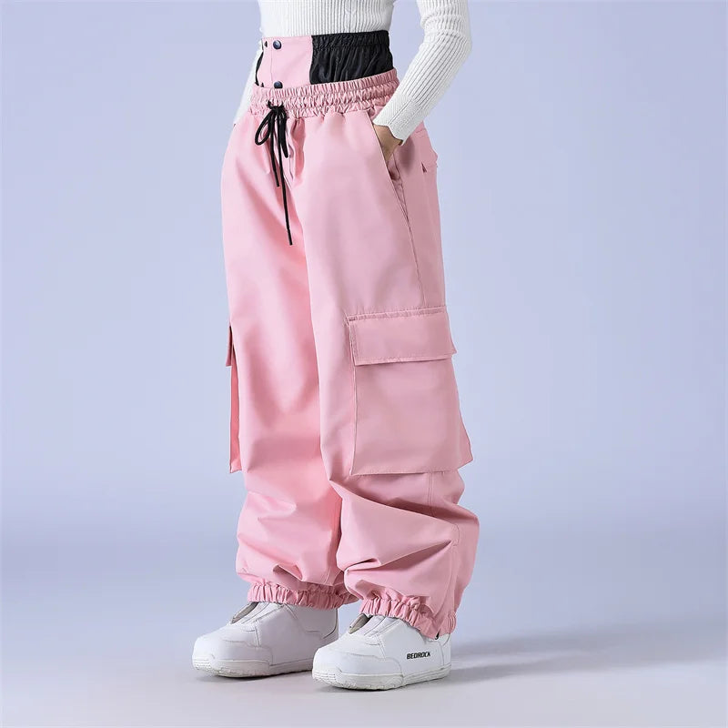 Unisex Ski Pants | Loose Fit Snowboard Pants for Winter Sports