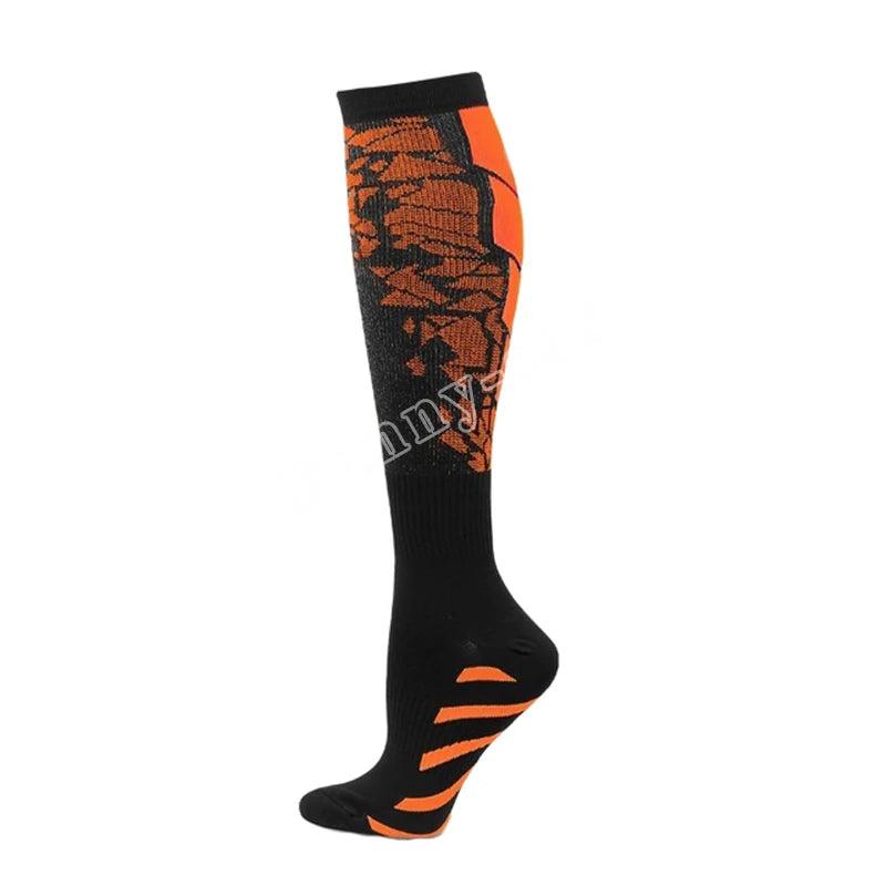 Kompression Laufsocken | Knielang für Sport & Outdoor