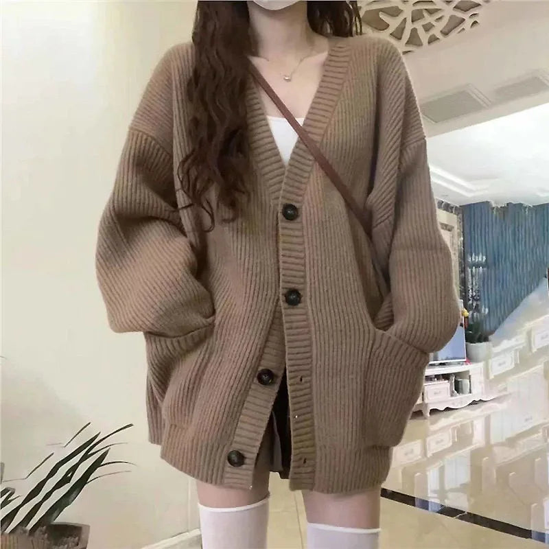 Damen Cardigan | Oversize & Mit Taschen