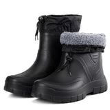 Men's Rubber Boots | Black & Lined