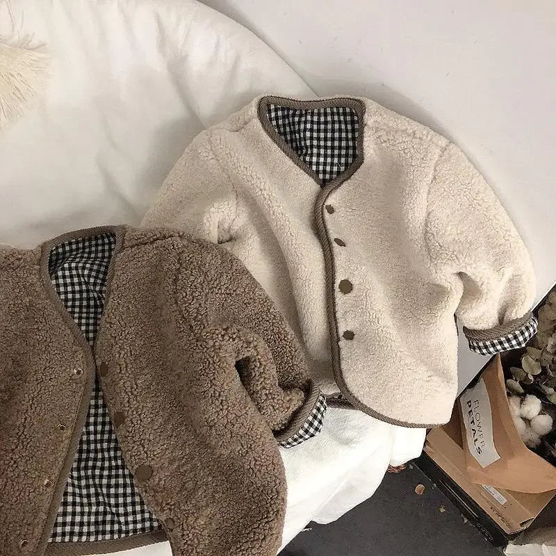 Kids Fleece Jacket | Shearling Style
