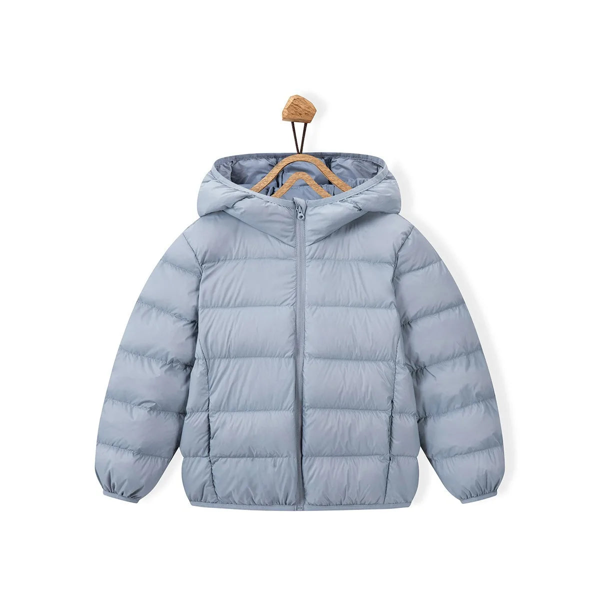 Kids Quilted Jacket with Hood | Lightweight
