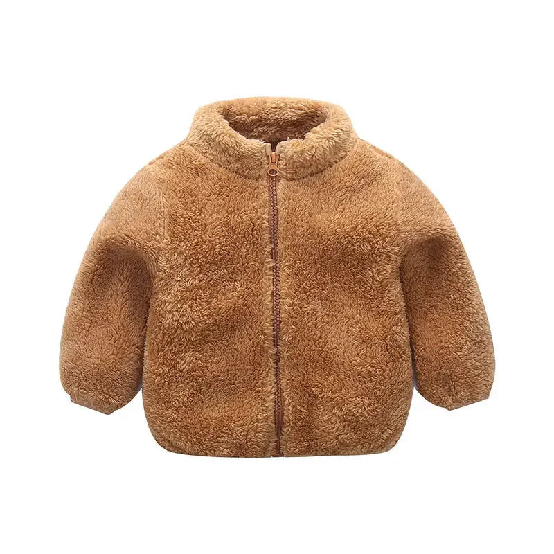 Kids Wool Fleece Jacket | Girls & Boys